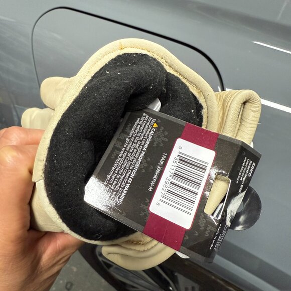 KINCO Womens Medium Hydroflector Lined Water-Resist Grain Cowhide Driver Glove - Picture 7 of 8